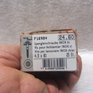 Spenglerschraube INOX blank 4.5 x 80 mm