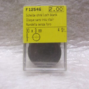 Scheibe ohne Loch, blank 30 x 3 mm
