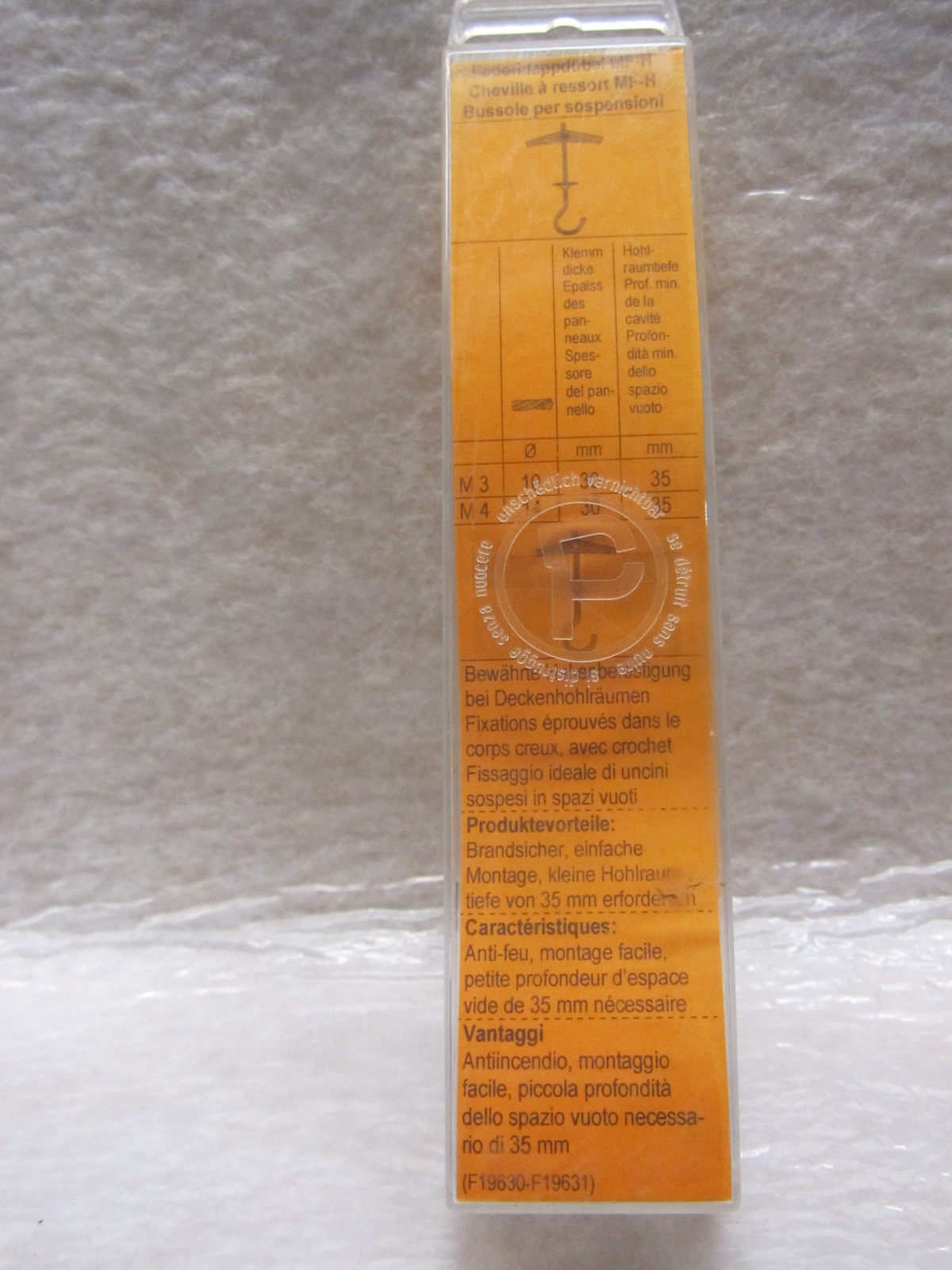 Federklappdübel MF-H M4 – Bild 3