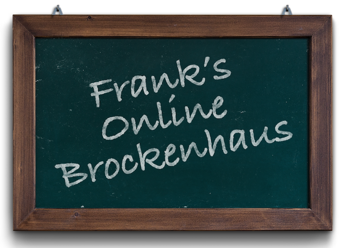 Frank's Online Brockenstube